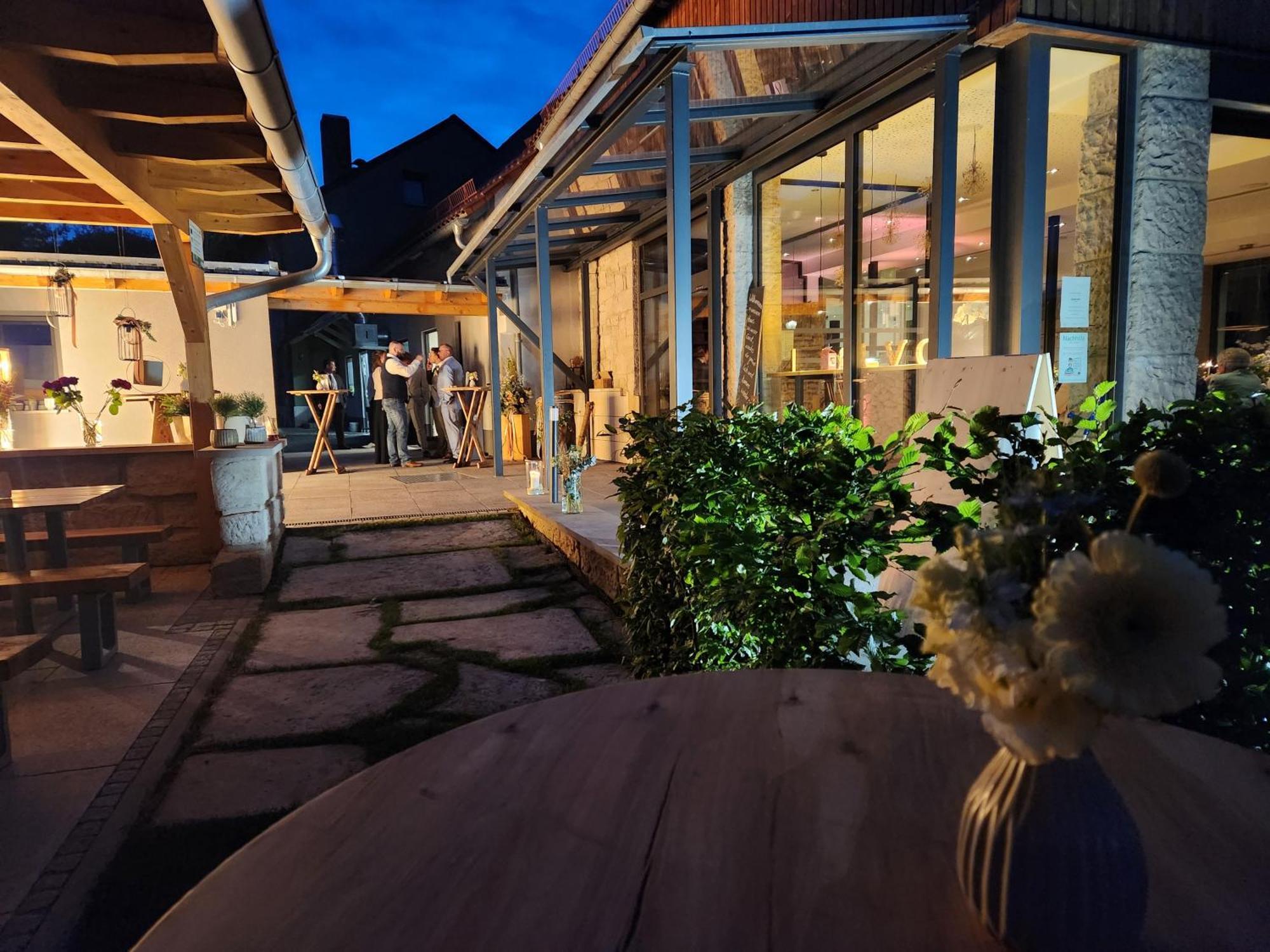 Familienfreundlich Im Naturpark Hassberge Mit Gehobener Gastronomie Kirchlauter Exterior foto